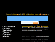 Tablet Screenshot of chatarreriaonline.com